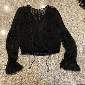 Free People Lace Top
